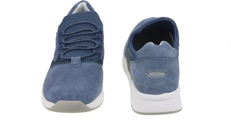 Gabor rollingsoft sensitive 26.951.26 dames rollende wandelsneaker blauw - Foto 2