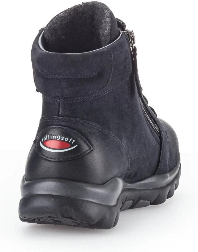 Gabor rollingsoft sensitive 36.868.46 dames rollende wandelsneaker blauw - Foto 3