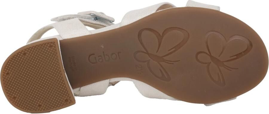 Gabor 62.913.11 dames sandaal zilver - Foto 2