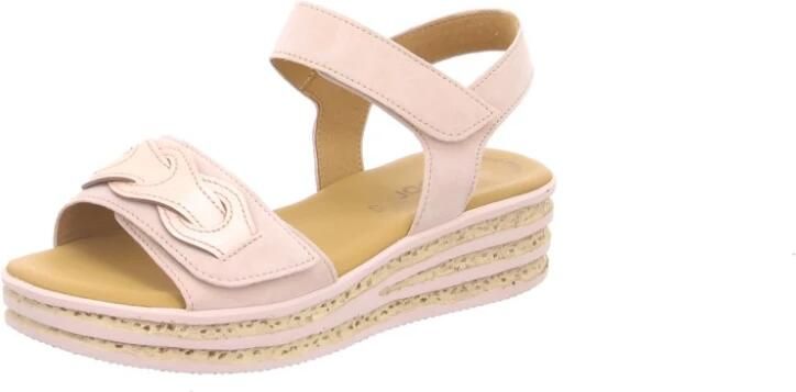 Gabor Sleehaksandaaltjes zomerschoen bandjessandaal met praktische klittenbandsluitingen