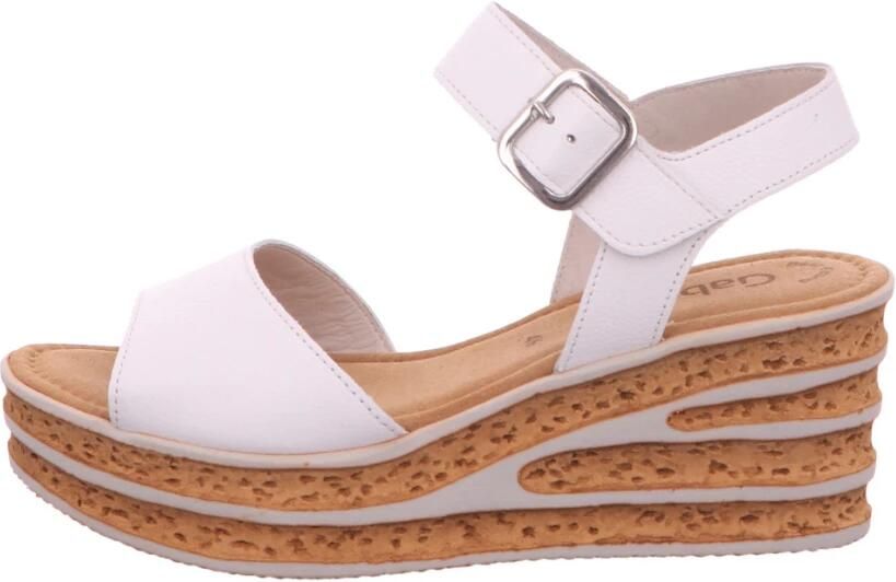 Gabor Witte Sandaal Sleehak - Foto 2