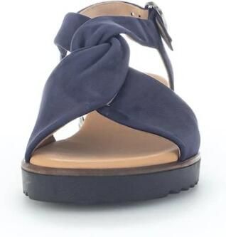 Gabor Sandaaltjes Genua zomerschoen sandaal sleehak met verstelbare hielband - Foto 3