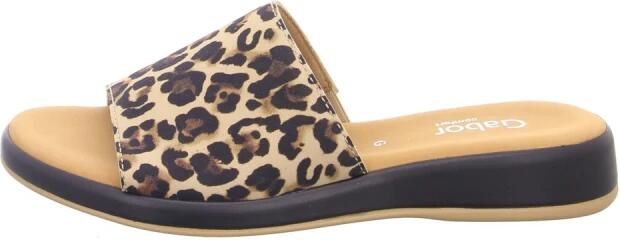 Gabor Slippers Rhodos zomerschoen comfortabele schoen klein elastiek breedte g (=breed)