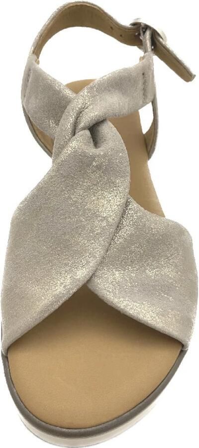 Gabor Leren Dames Sandaal met Lichtgewicht Zool Beige Dames - Foto 9