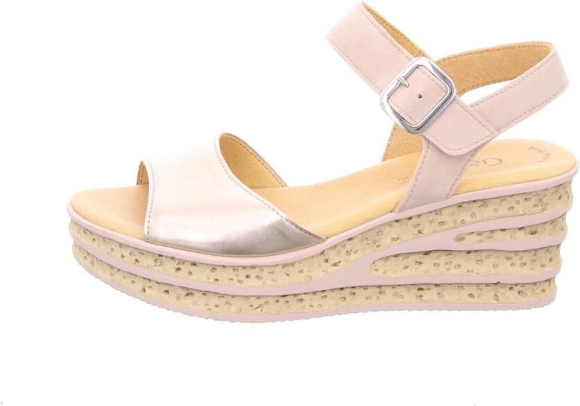 GABOR Sandalen met Hak Dames 651 Maat: 40 5 Materiaal: Leer Kleur: Rosegoud - Foto 5