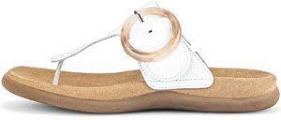 Gabor Dianets sleehak zomerschoen teenslipper met best fitting-uitrusting