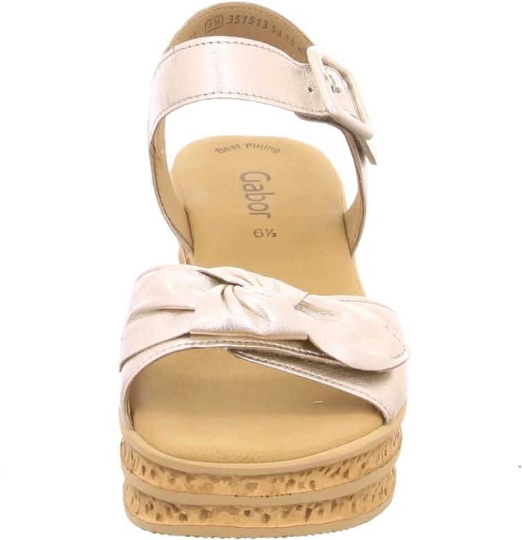 Gabor Sleehaksandaaltjes zomerschoen sandaal sleehak met best fitting-uitrusting - Foto 3