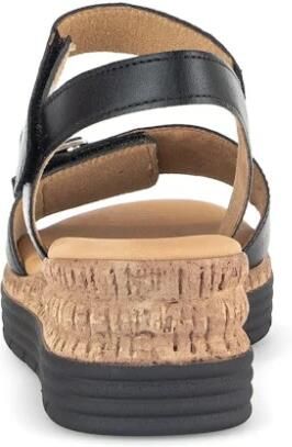 Gabor Sandaaltjes Genua sleehak zomerschoen sandalen met klittenbandsluitingen breedte g - Foto 5