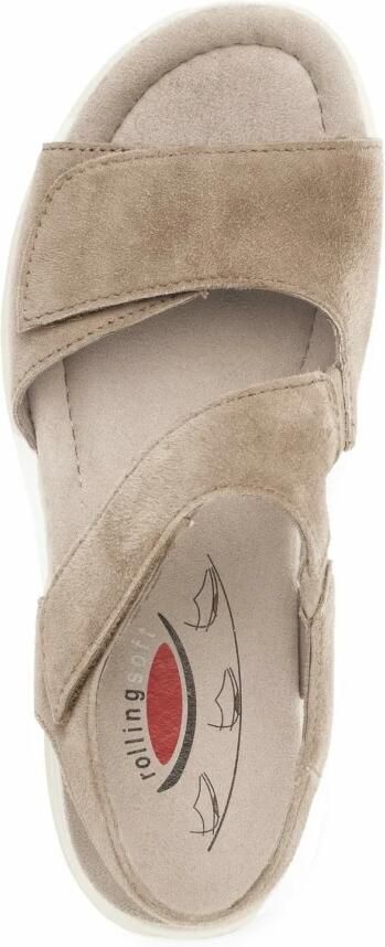Gabor Rollingsoft Sandalen Dames Taupe - Foto 3