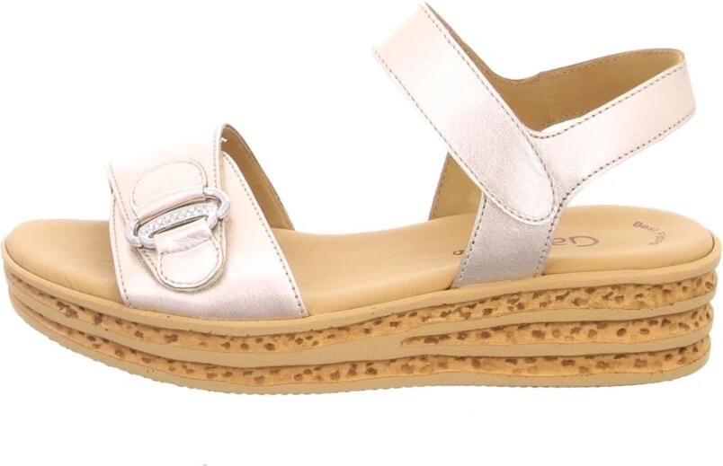 Gabor Metallic Sandalen met Leren Voering - Foto 4