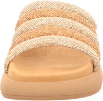 Gabor Gouden Textiel Muiltjes Yellow Dames - Foto 3