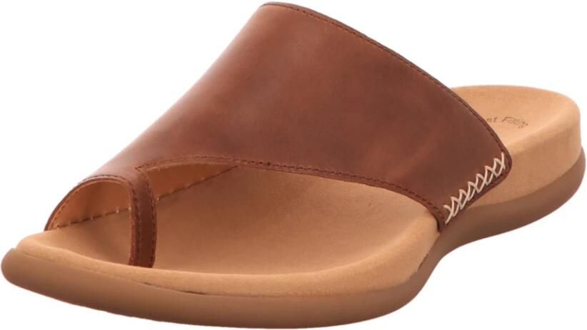 Gabor Teenslippers sleehak zomerschoen dianette met contrastkleurig borduursel - Foto 5