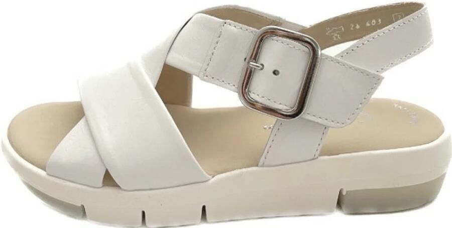 Gabor Lichtgewicht damesandaal met optimaal comfort White Dames - Foto 3