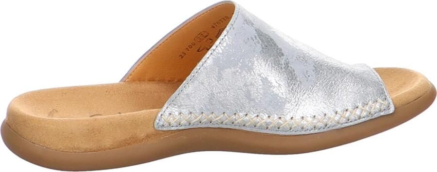 Gabor 23.700-66 Caruso Metallic Aquamari-slipper -slipper voetbed - Foto 3