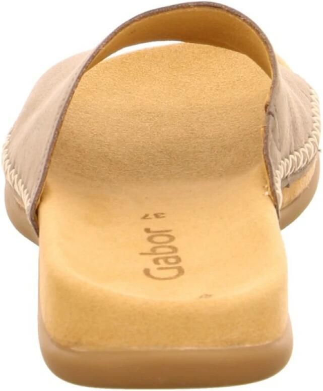 Gabor Slippers sleehak zomerschoen pantoffels in een eenvoudige vorm - Foto 2