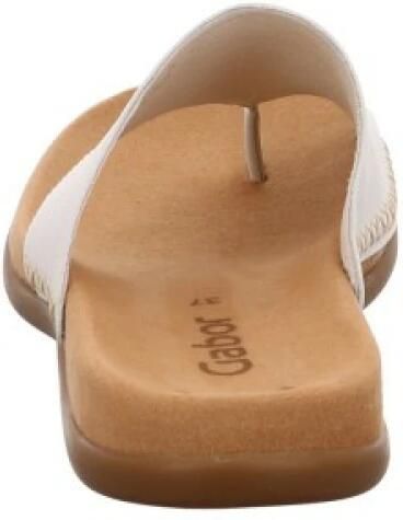 Gabor Teenslippers sleehak zomerschoen dianette met contrastkleurig borduursel - Foto 6