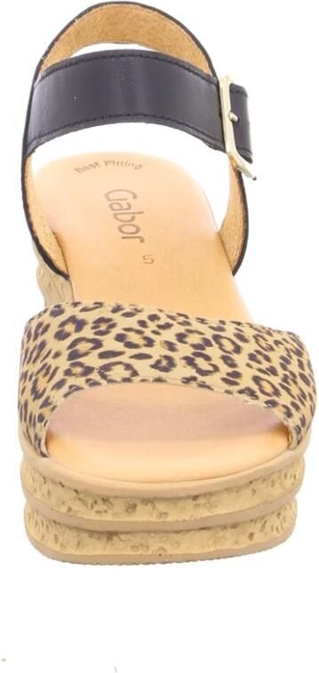 Gabor plateau sleehak panter zwart 64.651.32 PANTER - Foto 3