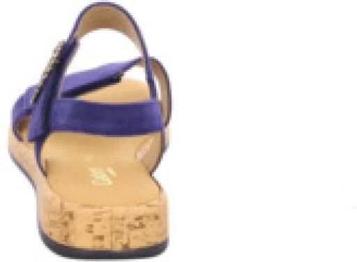 Gabor Sleehaksandaaltjes Rhodos bandjessandaal comfort-schoen zomerschoen met mooie sierspeld