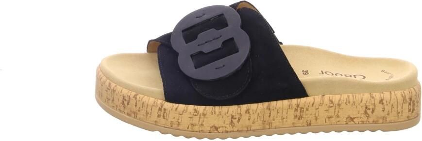 Gabor Slippers plateau zomerschoen comfortabele schoen best fitting voor goede pasvorm - Foto 3