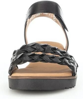 Gabor Sandaaltjes Genua zomerschoen sandaal sleehak met klittenbandsluiting breedte g - Foto 4