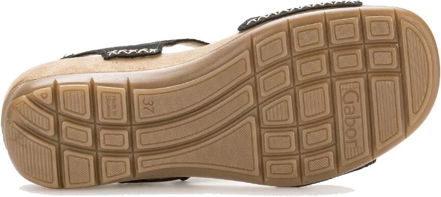 Gabor 83.734.17 dames sandaal zwart - Foto 2