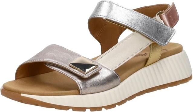 Gabor Sandalen Plat Sandalen Plat Goudkleur - Foto 5