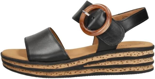 Gabor Zwarte Sandalen 550.2 Dames Black - Foto 3