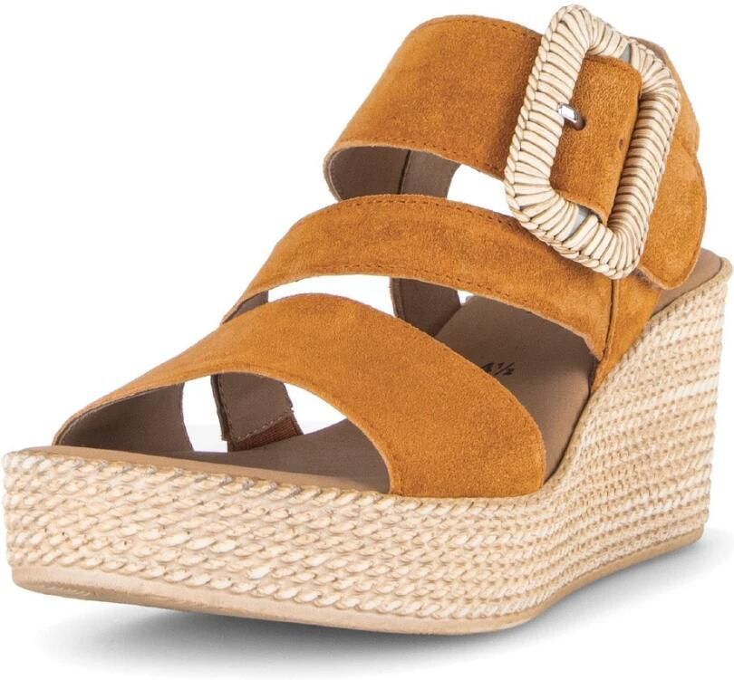 Gabor 84.771.10 dames sandaal oranje - Foto 3