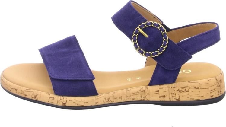 Gabor Sleehaksandaaltjes Rhodos bandjessandaal comfort-schoen zomerschoen met mooie sierspeld - Foto 3