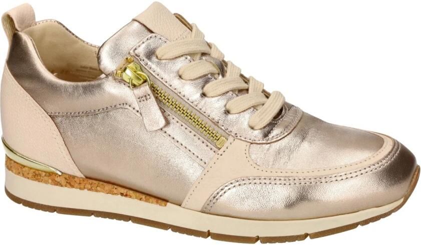 Gabor Gouden metallic leren manden Yellow Dames