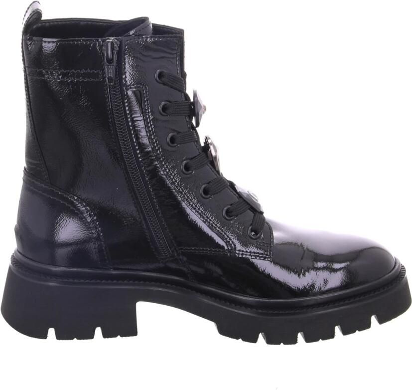Gabor Veterschoenen blokhak plateau veterschoen met best fitting