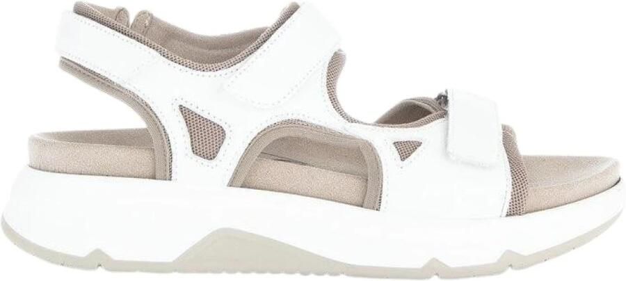 Gabor Damen Sandale bequem in weiss