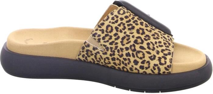 Gabor Slippers plateau zomerschoen slippers met grote decoratieve gesp - Foto 5