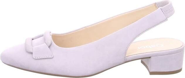 Gabor Slingback pumps Blokhak feestelijke schoen trouwschoen met elastische bandjes - Foto 2