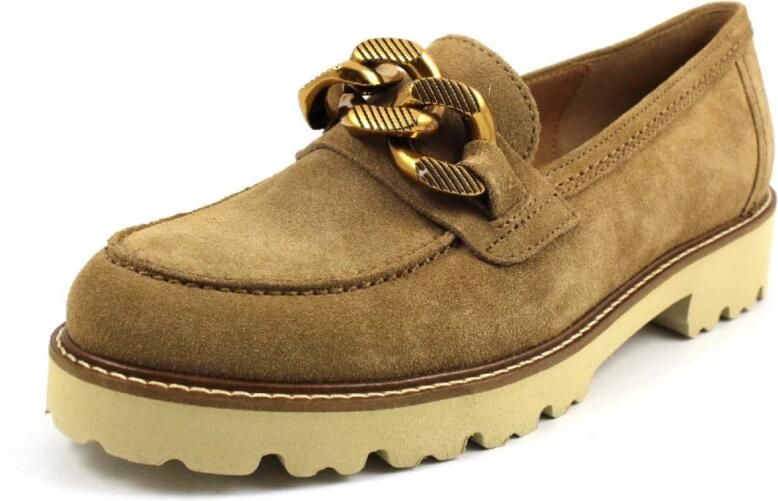 Gabor Mocc Krakeling Profiel Lion Brown G Wijdte Instapschoenen - Foto 3