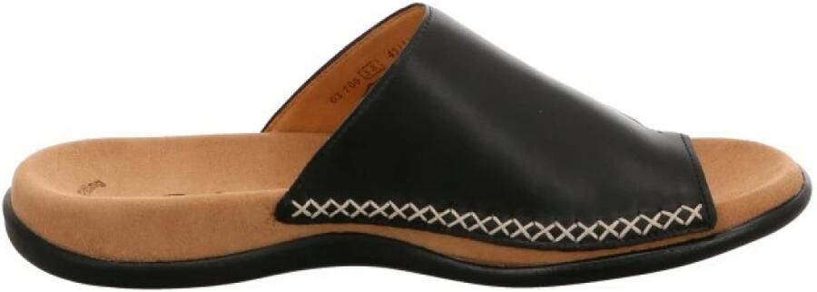 Gabor Teenslippers sleehak zomerschoen dianette met contrastkleurig borduursel - Foto 6