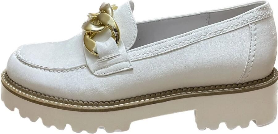 Gabor -Dames off-white-crÈme-ivoorkleur ballerina's & mocassins - Foto 5
