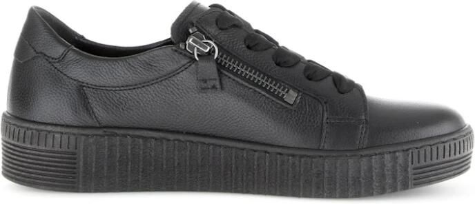 Gabor Moderne damessneaker in effen kleur