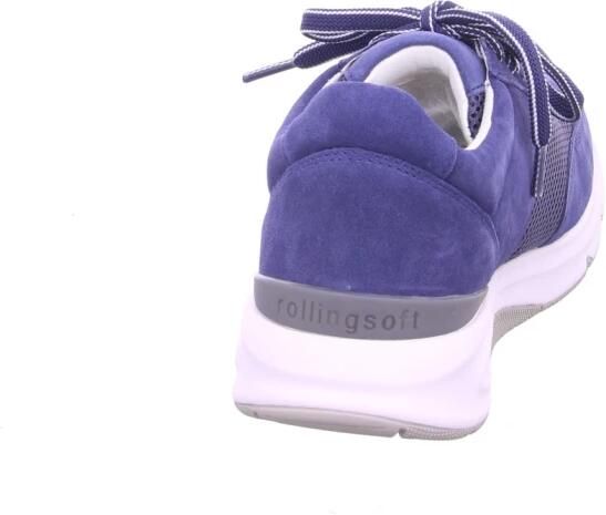 Gabor Rollingsoft Sneakers met sleehak vrijetijdsschoen lage schoen veterschoen logo op de hiel - Foto 7