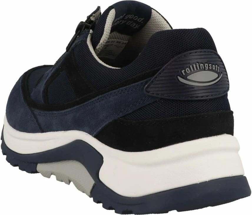 Gabor Rollingsoft Sneakers met sleehak veterschoen lage schoen vrijetijdsschoen buitenrits g-breedte - Foto 4