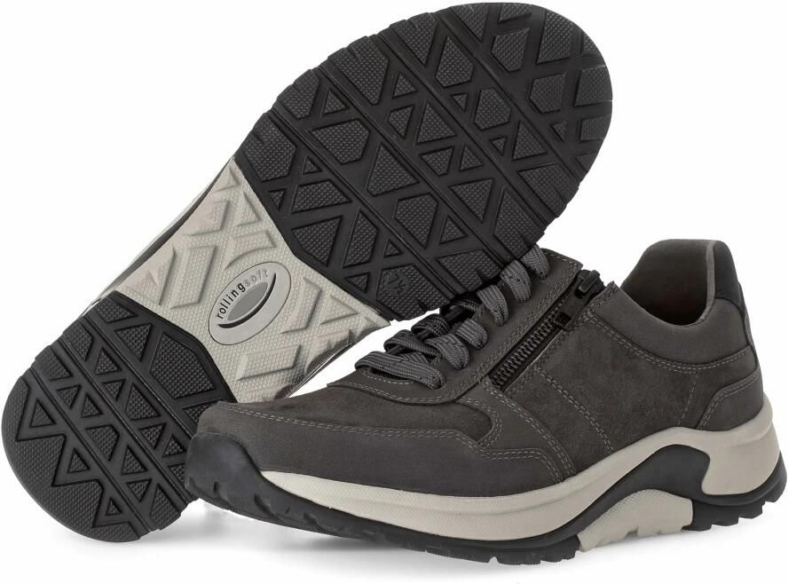 Gabor Rollingsoft Sneakers met sleehak comfort schoen veterschoen lage schoen in breedte g 1 2 (= breed) - Foto 7