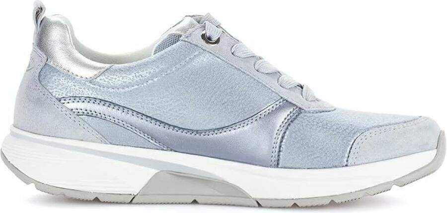 GABOR Sneakers laag smoky blue zilver