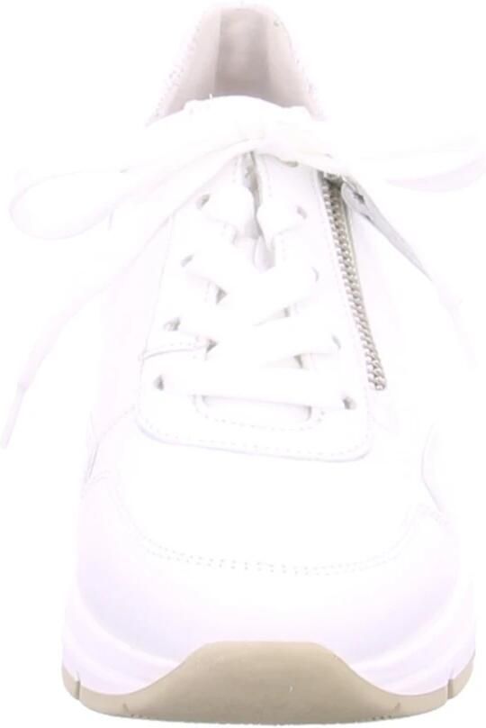 GABOR Lage Sneakers Dames 587 Maat: 36 Materiaal: Leer Kleur: Wit - Foto 8