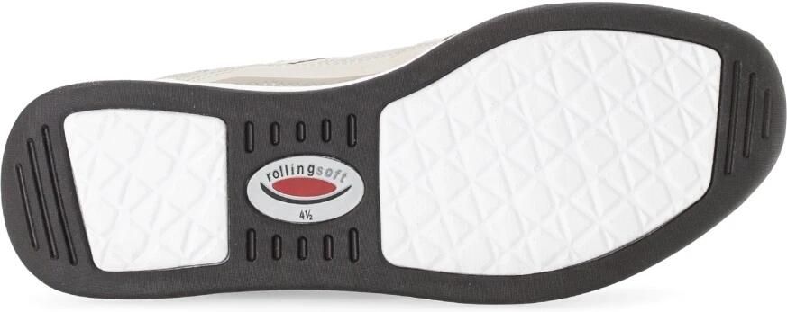 Gabor rollingsoft sensitive 66.958.30 dames rollende wandelsneaker grijs