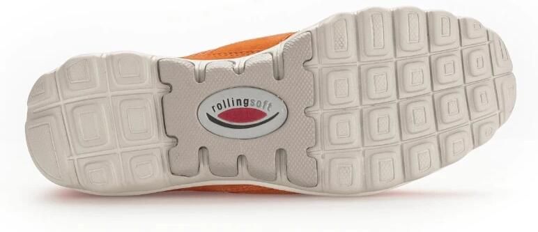 Gabor rollingsoft sensitive 46.966.32 dames rollende wandelsneaker oranje - Foto 2
