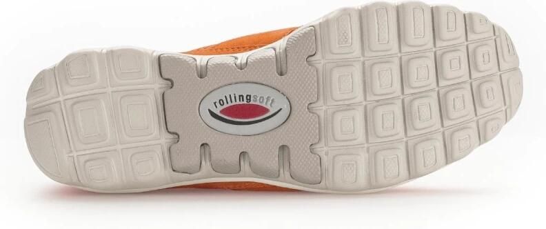 Gabor rollingsoft sensitive 66.966.32 dames rollende wandelsneaker oranje - Foto 3