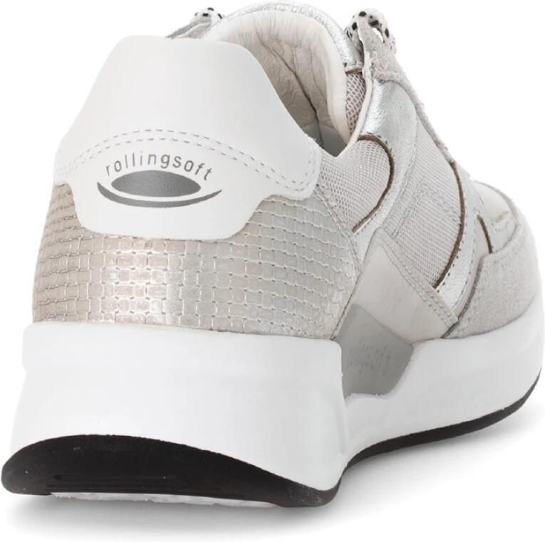 Gabor rollingsoft sensitive 66.958.30 dames rollende wandelsneaker Grijs - Foto 3