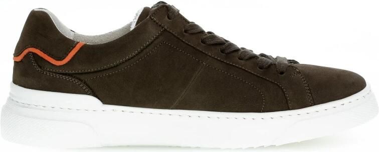 Gabor Bruine Suède Sneaker Lichtgewicht Gecertificeerd Leer Brown Dames - Foto 5