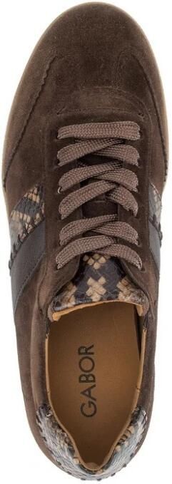 GABOR Sneakers laag chocoladebruin