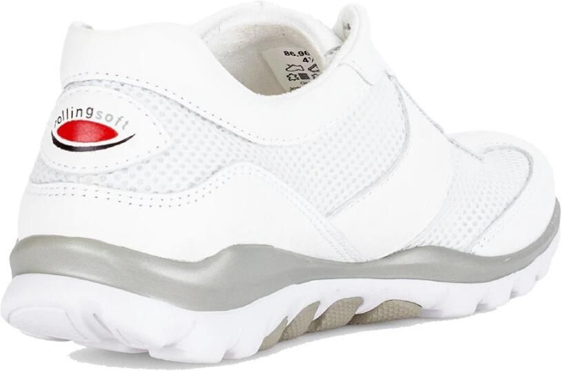 Gabor rollingsoft sensitive 86.966.50 dames rollende wandelsneaker Wit - Foto 4